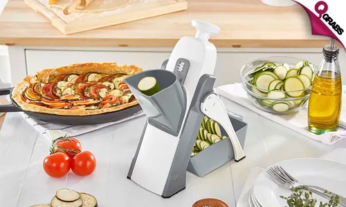Safe Slice Mandoline Slicer!